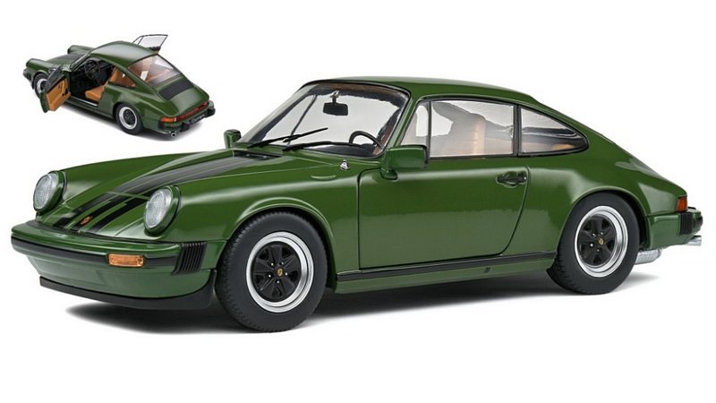 Porsche 911 SC 1978 (Olive Green) by solido