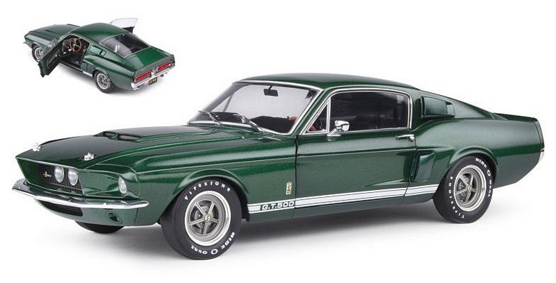 Shelby Mustang GT00 1967 (Dark Green) by solido
