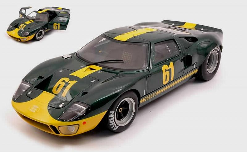 Ford GT 40 Mk1 #61 1968 (Green Racing Custom) by solido