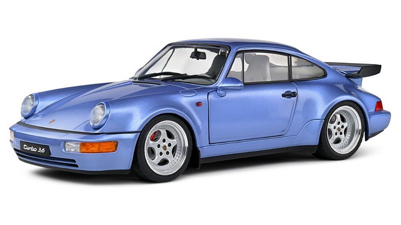 Porsche 911 Turbo Coupe (964) 1990 (Met.Light Blue) by solido