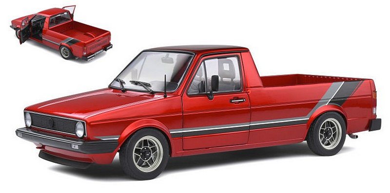 Volkswagen Caddy Mk1 1982 (Red Custom) by solido