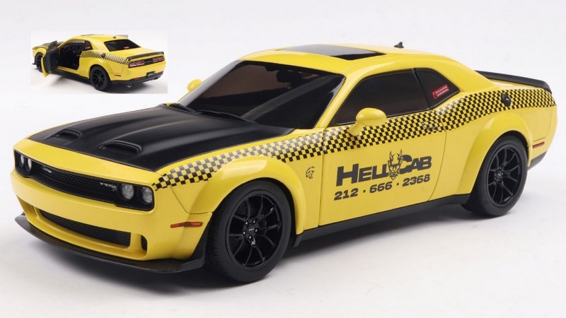 Dodge Challenger SRT Hhellcat Redeye Widebody 2023 NYC Hellcab by solido