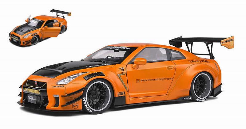 Nissan GTR 35 LB Work Type 2 (Orange Metallic) by solido
