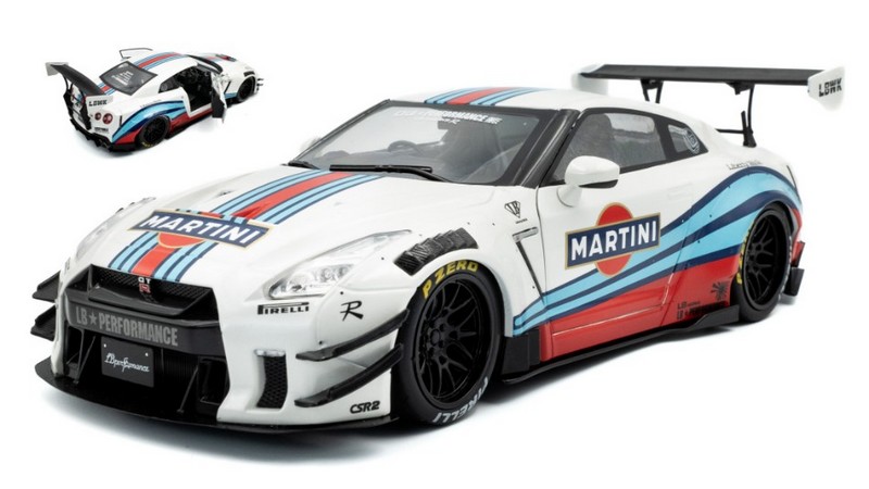 Nissan GT-R (R35) Martini Liberty
walk Body Kit 2.0 M 20 by solido