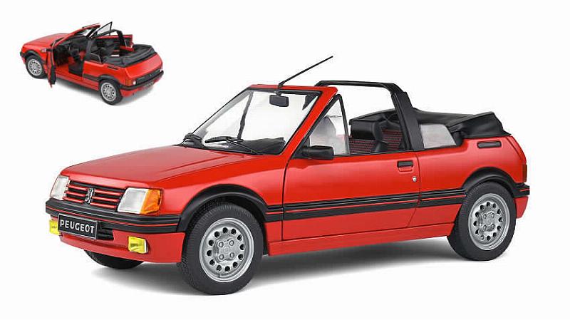 Peugeot 205 GTI Mk1 Cabriolet 1989 (Rouge Vallelunga) by solido