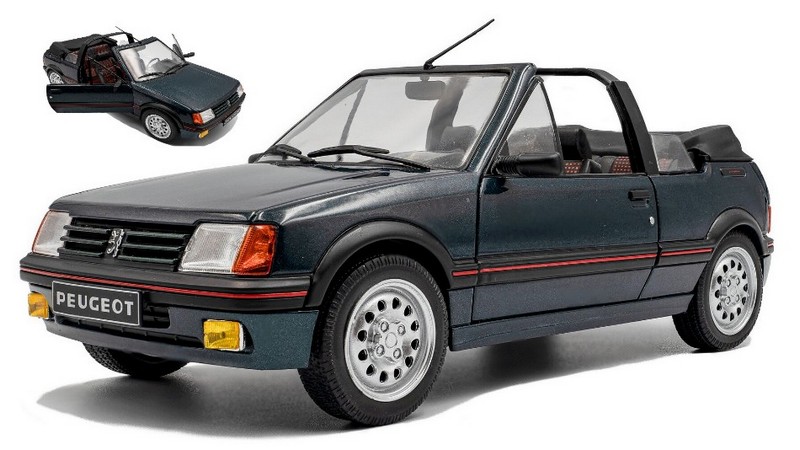 Peugeot 205 CTI 1986 (Met.Green) by solido