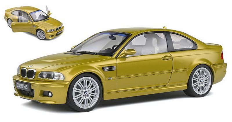 BMW M3 E46 2000 (Phoenix Yellow) by solido
