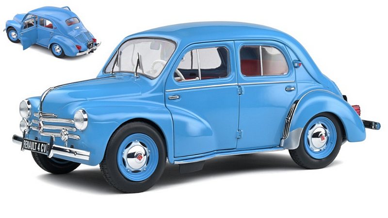 Renault 4CV 1956 (Blue) by solido