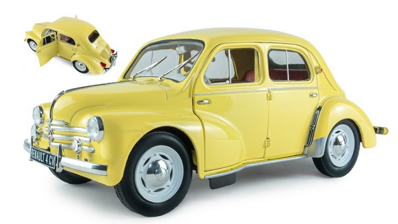 Renault 4CV 1961 (Yellow) by solido