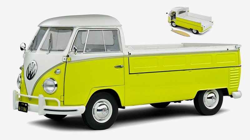 Volkswagen T1 PickUp 1952 (Yellow) by solido