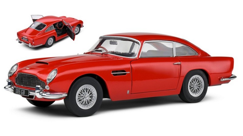 Aston Martin DB5 Coupe 1964 (Red) by solido