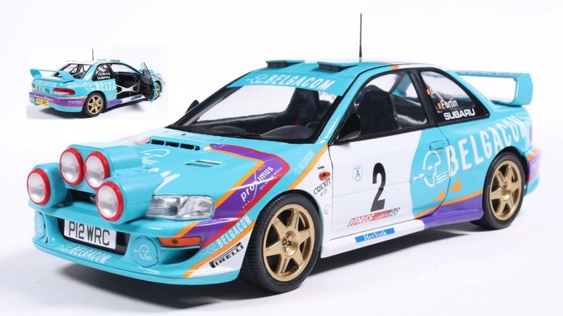 Subaru Impreza WRC #2 Rally Ypres 1998 De Mevius - Fortin (night version) by solido