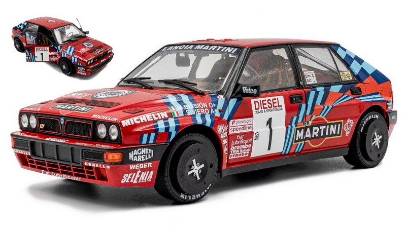 Lancia Delta HF Integrale #1 Rally Sanremo 1989 Biasion-Siviero by solido