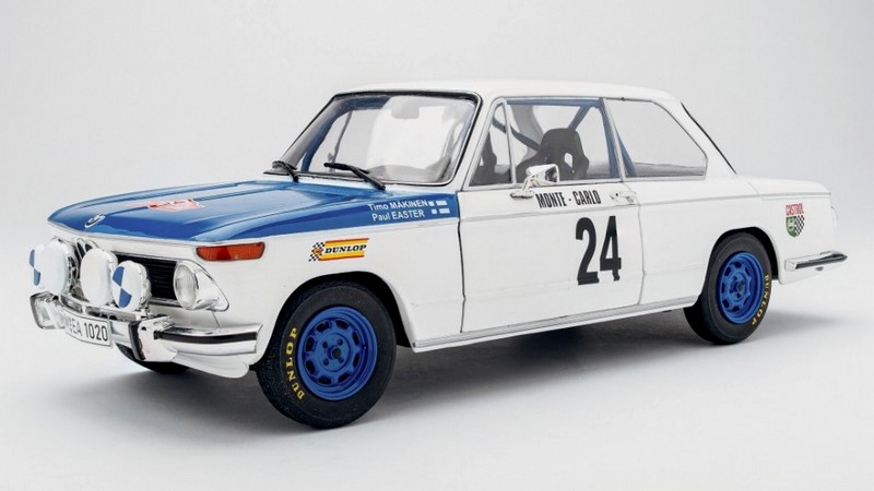 BMW 2002 Ti #24 Rally Montecarlo 1969 Makinen-Easter (Night Version) by solido