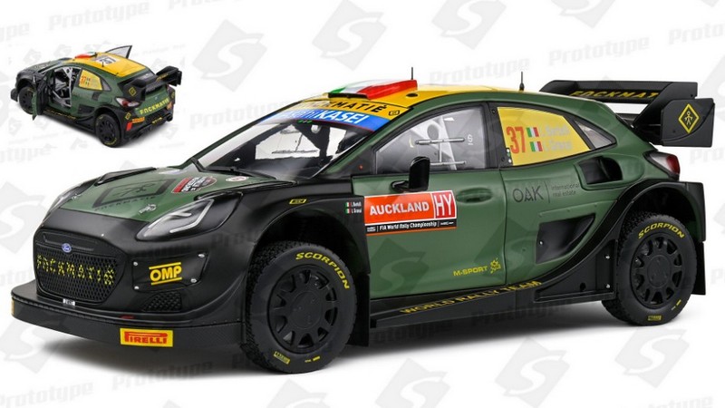 Ford Puma Rally1 #7 Rally New Zealand 2022 Bertelli-Granai by solido