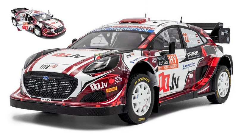 Ford Puma Hybrid #22 Rally1 Latvia 2024 Sesks-Francis by solido
