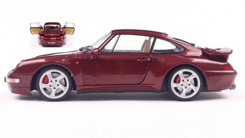 Porsche 911 Turbo  (993) 1993 (Arena Red) by solido