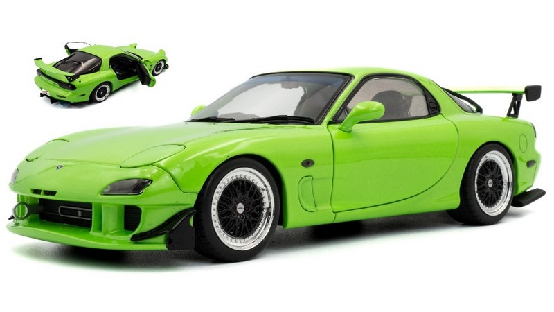 Mazda RX7 FD3RS Solidworks 1999 (Neon Green) by solido