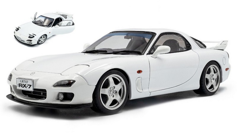 Mazda RX-7 (FD3RS) 1999 (Pure White) by solido
