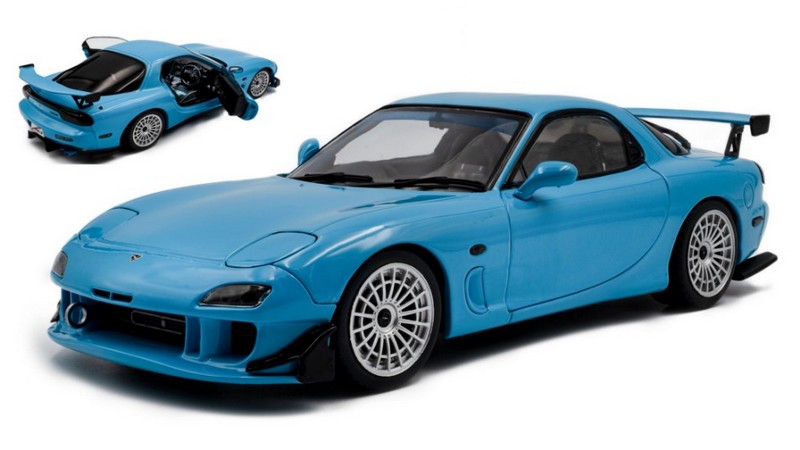 Mazda RX7 FD3RS 1999 (Blue) by solido