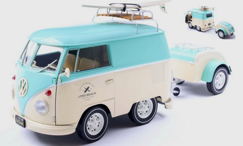 Volkswagen Cool Combi 2024 (Mint Green/White) by solido