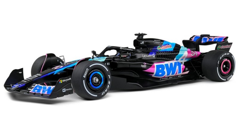 Alpine A524 #31 Presentation 2024 Esteban Ocon by solido