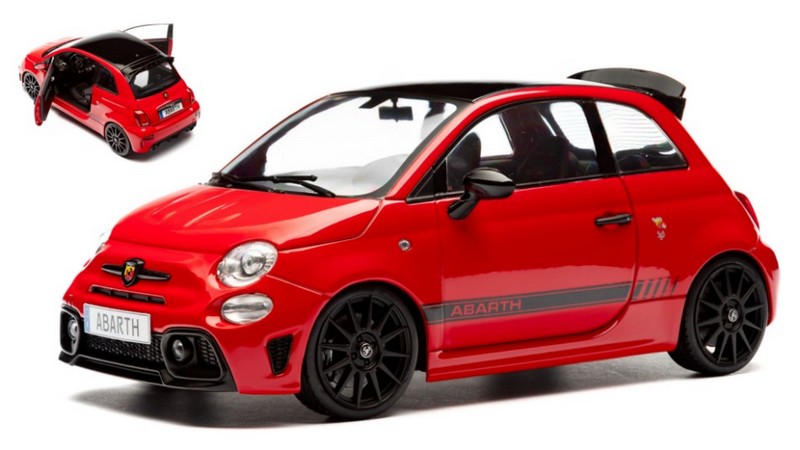 Fiat 595 Abarth 2023 (Red) by solido
