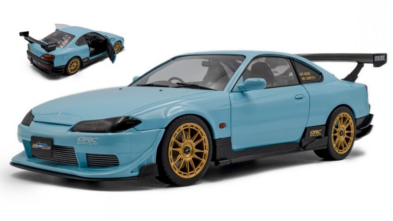 Nissan Silvia (S15) Spec-R Aero 1999 (Baby Blue) by solido