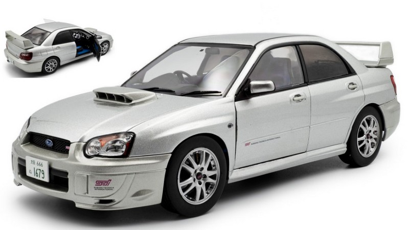Subaru Impreza WRX STI 2003 (Silver) by solido
