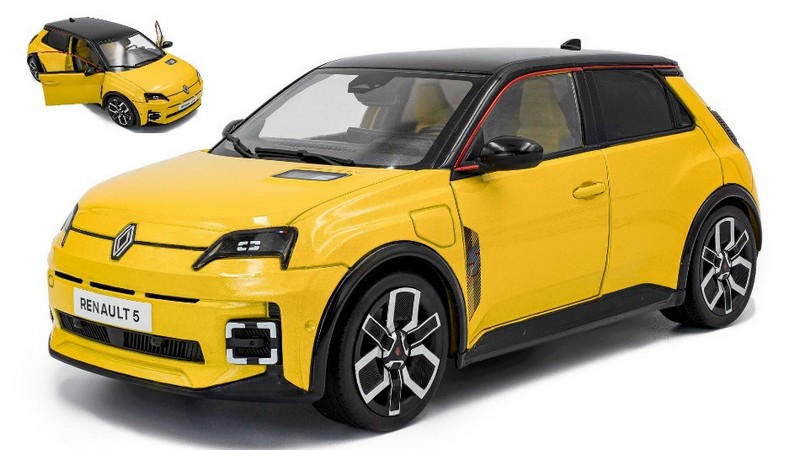Renault 5 E-tech 2024 (Jaune Pop) by solido