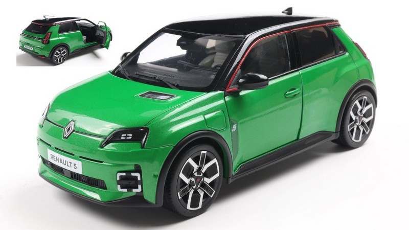 Renault 5 E-tech 2024 (Green Pop) by solido
