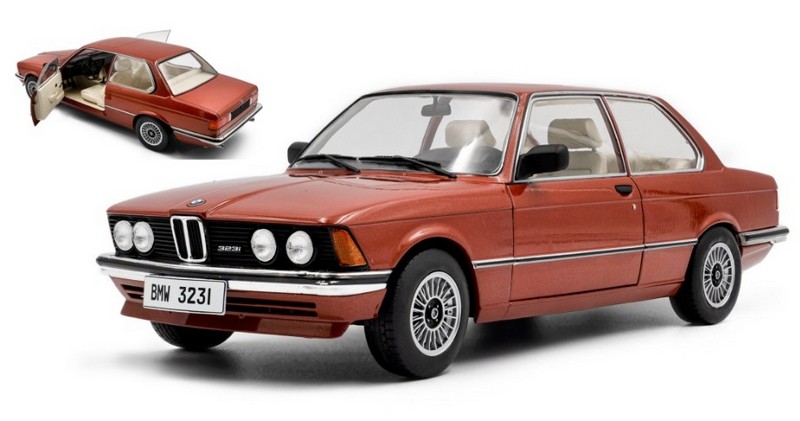 BMW 323i (E21) 1980 (Met.Red) by solido