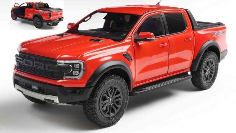 Ford Ranger Raptor 2024 (Orange) by solido