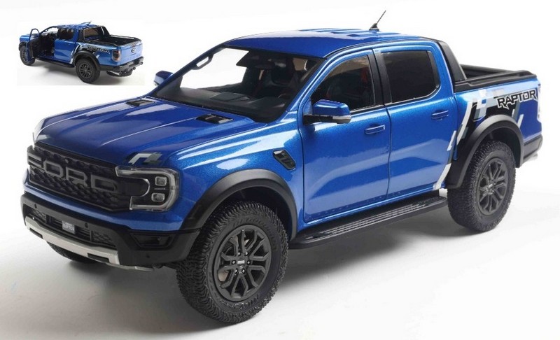 Ford Ranger Raptor 2024 (Blue Lightning) by solido
