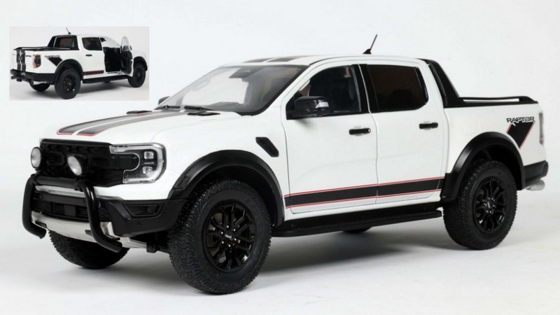 Ford Ranger Raptor 2024 (White) by solido