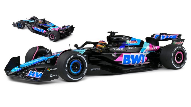 BWT Alpine A524 #31 GP Miami 2024 Esteban Ocon by solido