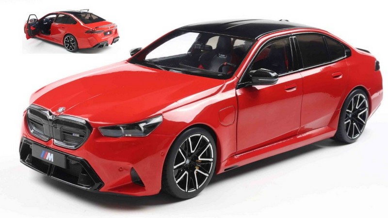 BMW M5 (G90) 2025 (Fire Red) by solido