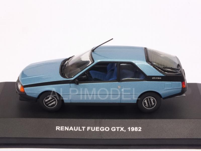 Renault Fuego GTX 1982 (Light Blue Metallic) - solido