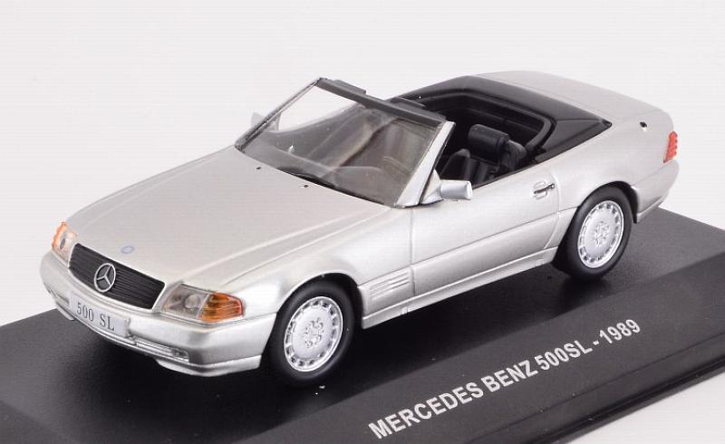 Mercedes 500 SL 1989 (Silver) by solido