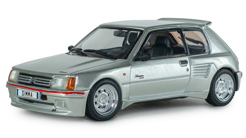 Peugeot 205 Dimma 1992 (Silver) by solido