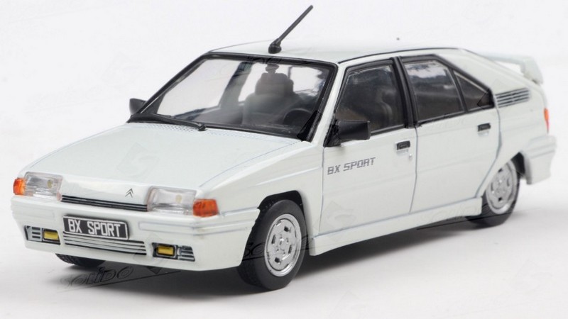 Citroen BX Sport 1985 (White) by solido