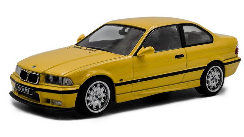 BMW M3 (E36) Coupe 1999 (Yellow) by solido