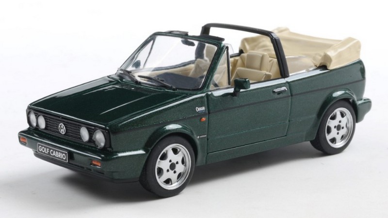 Volkswagen Golf Mk1 Cabriolet Sportline 1992 (Green) by solido