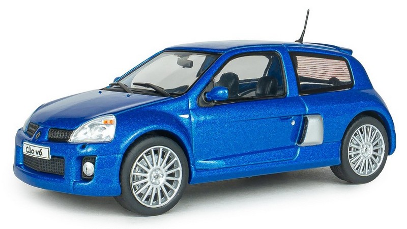 Renault Clio V6 Ph.2 2003 (Blue) by solido