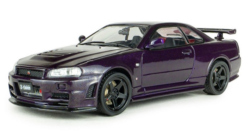 Nissan Skyline GT-R (R34) Z-Tune 1999 (Midnight Purple) by solido
