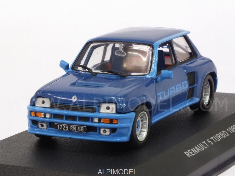 Renault 5 Turbo 1980 (Blue) by solido