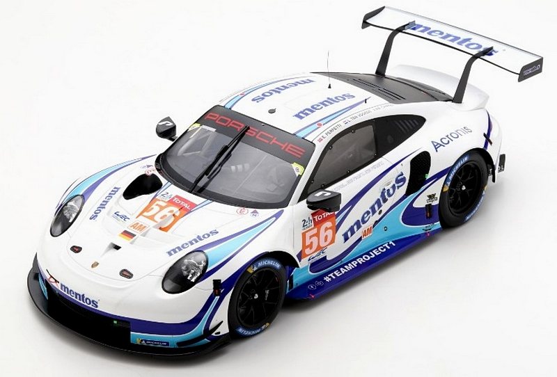 Porsche 911 RSR #56 Le Mans 2020 Cairoli - Perfetti - Den Voorde 1/12 by spark-model