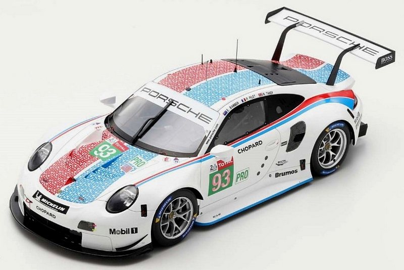 Porsche 911 RSR #93 LMGTE Pro Class Le Mans 2019 Pilet - Bamber - Tandy by spark-model