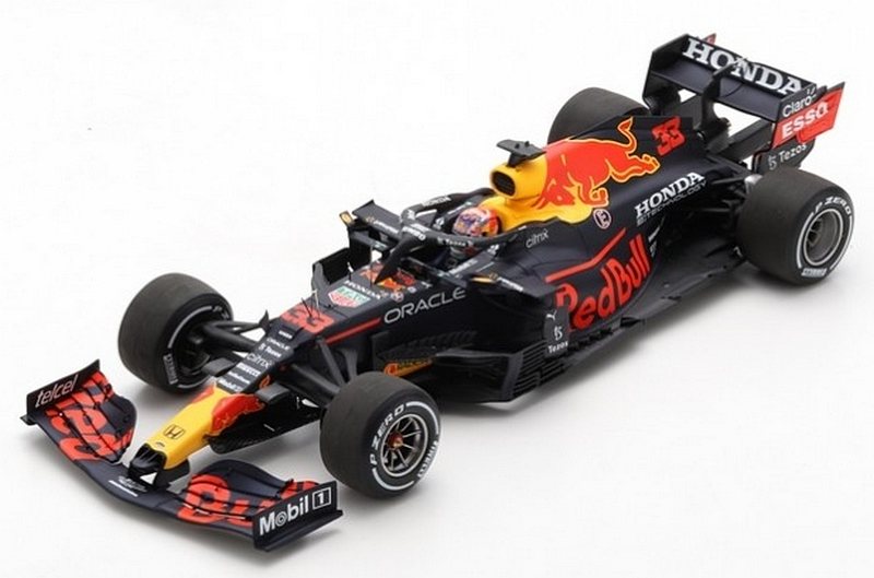 Red Bull RB16B #33 Winner GP Netherlands 2021 Max Verstappen World Champion by spark-model