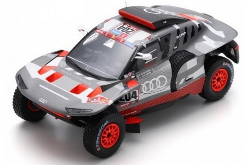 Audi RS Q E-tron #204 Dakar Rally 2023 Peterhansel-Boulanger by spark-model